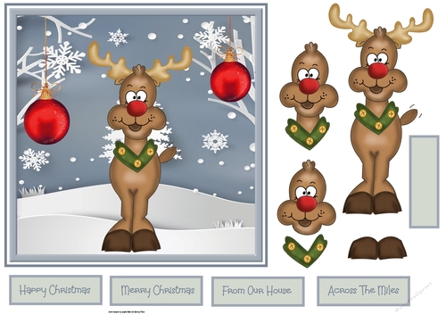 Rudolf the red nosed reindeer