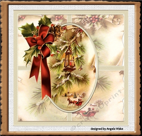 Acorns and lantern