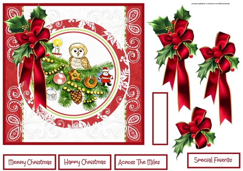 The owl in the tree