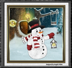 Snowman stroll