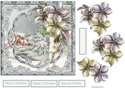 Snow covered tree