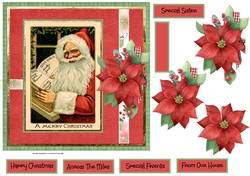 Santa has a book