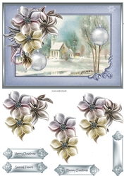 Village church A5 card
