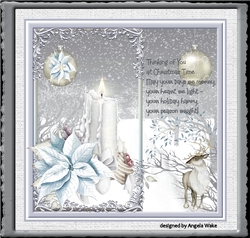 Candle and stag