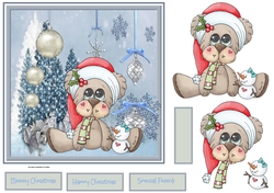 Santa bear
