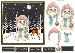 Frosty and Rudolf