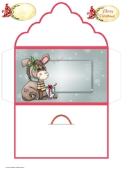 Christmas donkey