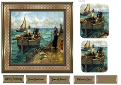 Bringing in the fish 7x7