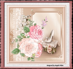 Wedding rose 7x7