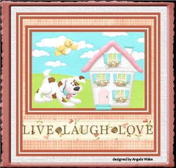Bumbleberry cottage 7x7 card