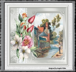 Dorset fishing 7x7 card