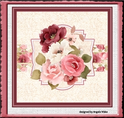 Olivia rose 7x7 card