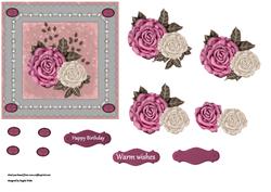 Romantic Roses and Gems
