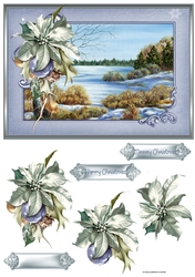 Winter at Christmas A5 card