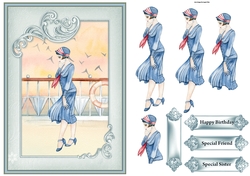 A stroll on deck A5 card