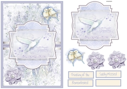 Dove of love A5 card