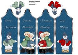 Snow People Family