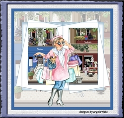 Retail therapy 7x7 card