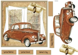 Paris travels 7x7 card