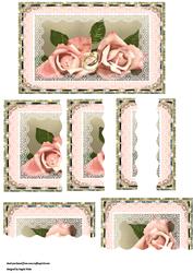 Pink Anniversary Rose Stacker