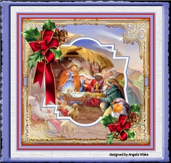 Nativity 7x7 card