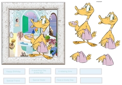 A quacking day at the spa 6x6 card