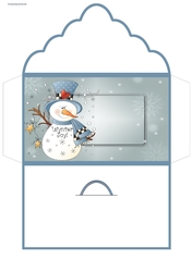 Winter joy snowman