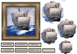 Sailing ship 6x6
