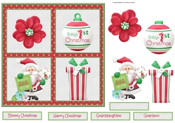 Babys first Christmas 7x7