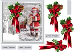 Vintage Santa 7x7