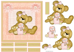 Baby girl bear