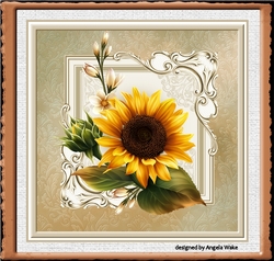 Sunflower 7x7