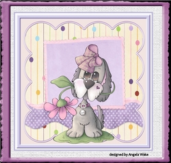 Poppy the dog 7x7