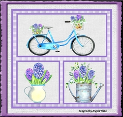 Spring flowers 7x7