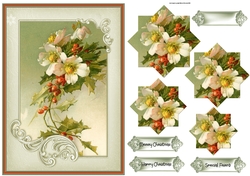 Christmas flowers A5