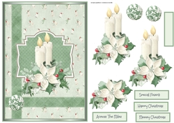Christmas candles 5x7