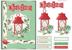 Christmas lantern 5x7