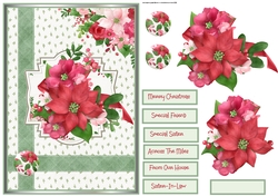Festive flowers 5x7