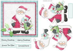 Santa and gifts 6x6