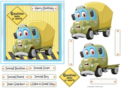 Happy lorry at work 6x6