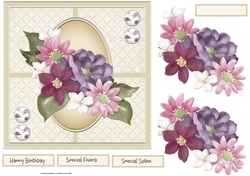 Summer flowers 7x7