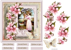 Picking blossom from the tree 7x7