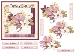 Lilac flowers 6x6