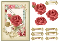 Red rose A5
