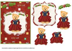 A Little Cute Carol Singer
