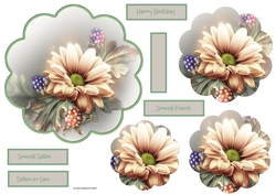 Anemone scallop card