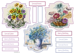 Floral toppers