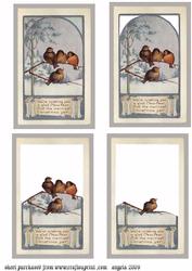 4 Robin Redbreasts