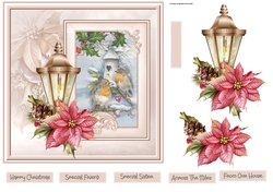 Robins and the lamp 7x7