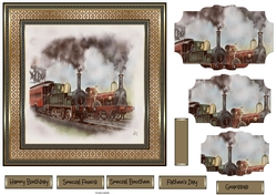 locomotives, Weston, Clevedon 7x7